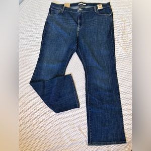 Levi’s 725 High Rise Bootcut Size 22W M (Plus) Dark Wash